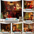 Cross Border Hot Sale Tapestry Wall Hanging for Christmas Decoration Supplies