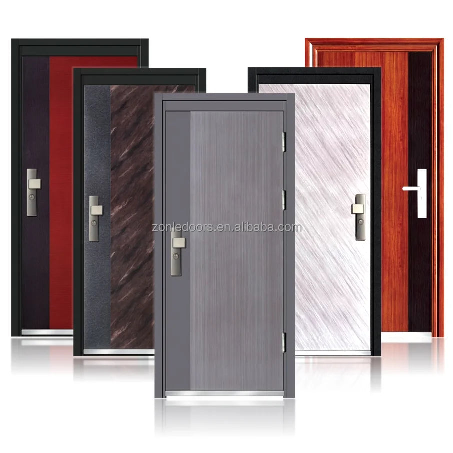 2024 New Arrival Residential Steel Pivot Doors and Frames 5cm/7cm/10cm Apartment Security Door Luxury Porta Doors for Houses