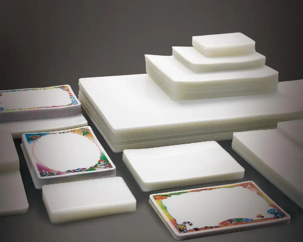 Hot Thermal Lamination 125mic Pouch Film A4 Grade Food-Grade Soft Shrink Laminating Sheets Moisture-Proof 125mic