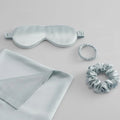 Amity Luxury Satin Pillowcase Pillow Case Cover and Eye Mask and Hair Scrunchies Gift Box Packing for Sleeping