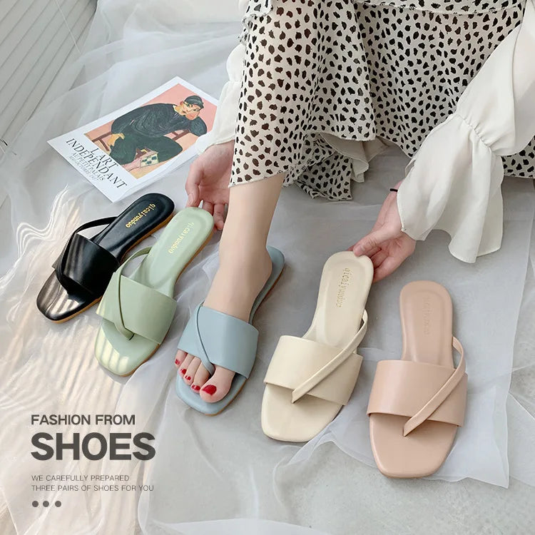 Flip-Flops Women Flat Sandals Y801
