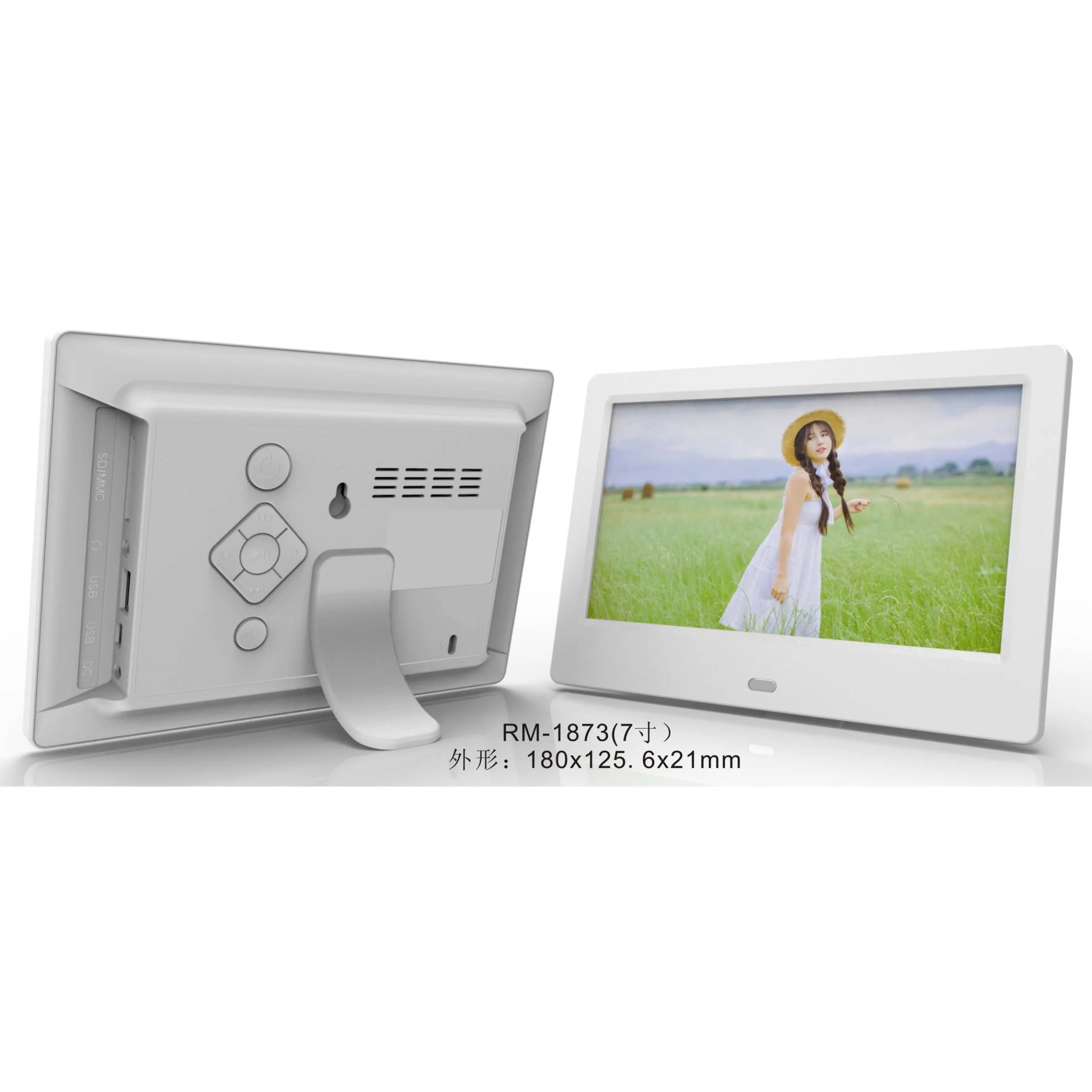 Integrated 7 Inch Small LCD Digital Movie Advertising Screen Cheapest Price