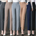 Plus Size 26~34 Full Length Women Business Formal Trousers Female Work Wear Office Career Large Size Trousers