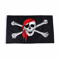 3x5 ft Cheap Custom Flag Full Color Printed 100% Polyester Wholesale Pirate Flags Banners