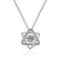 Wish Jewelry 925 Sterling Silver Jewelry Necklace Personalized Pendant for Necklaces Moissanite Unique Design Necklace for Lady