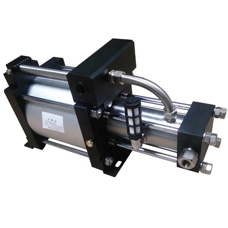 30 Years Factory High Efficiency Mini Double Acting Gas Booster Pneumatics Cylinders Pump