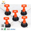 JNZ High Quality Tile Accessories T-Lock Tile Leveling System Replacement Needle Tile Level 1mm 1.5mm