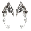New Style Silver Plated Elf Fairy Earrings Cuff Female Fashion Dainty Elf Fairy Ear Cuff