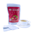 2023 Organic Herbal Strawberry Slimming Detox Loose Tea for Adults-28-Day Weight Loss & Fat Burning