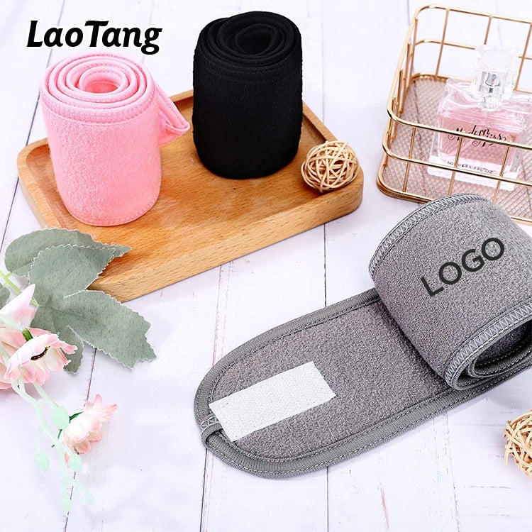 New Trendy Microfiber Yoga Makeup Hairband Salon Cosmetic Bath Shower Soft Fabric Spa Headband for Women