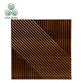 MUMU Main Hall Wooden Solid Side Board Slat Wainscoting Cladding Materials Decorative Wood Wall Panels