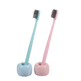 Environmentally Friendly Home Travel Super Soft and Cheap Wheat Straw Toothbrush