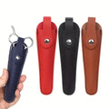 Hairdressing Scissors Cover PU Leather Case With Application OEM and ODM Supported Scissors Bag