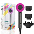 Professional Quiet Negative Ionic Hair Dryer with Diffuser and Nozzle for Salon Household