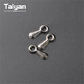 Taiyan TS-K200 830 Turn Button Medium Bottom Clip 7.5x17mm Electrolytic Finish for Picframe Hardware Clip Fixing Small Fittings