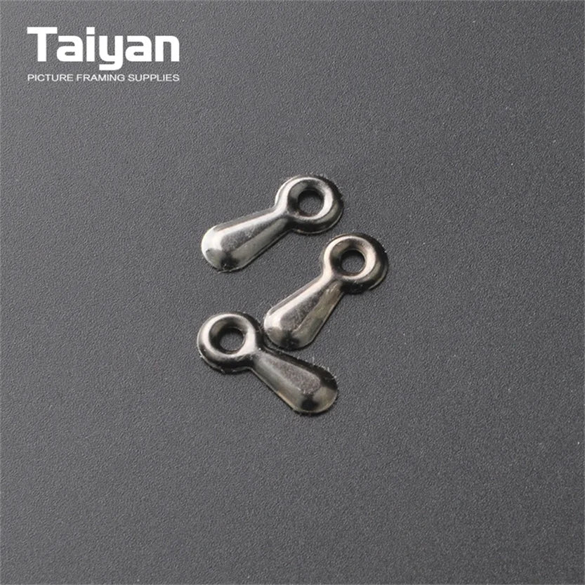 Taiyan TS-K200 830 Turn Button Medium Bottom Clip 7.5x17mm Electrolytic Finish for Picframe Hardware Clip Fixing Small Fittings