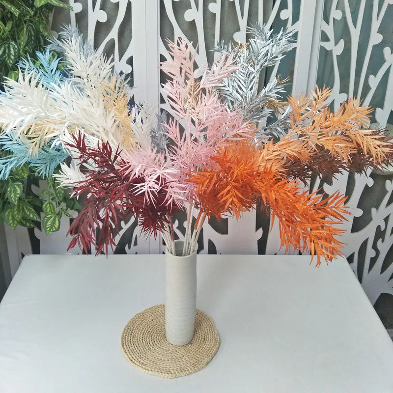 SPR Wedding Reception Decoration Peony Artificial Single Flower Centerpieces Bouquet Green Plant