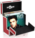 Vinyl Record Storage With 40 12" Outer Sleeves | Vinyl Storage Box With Unique Front Flap Opening | LP Storage Boxes