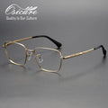 Osicare Design Brand Wholesale Lens Optics Romeo Eyewear Prescription Eye Glasses Lentes Kacamata IP Titanium Men Optical Frames