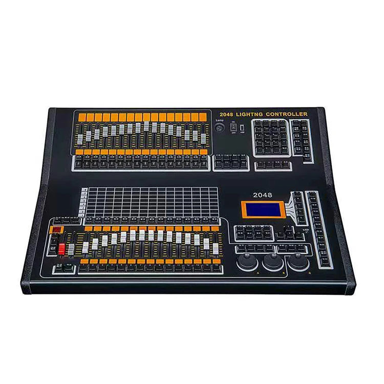 2048 Channels Stage Effect Light DJ Mixer ControllerLight Disco Ball Console Dimming DMX Controller for Bar Club Music Band P