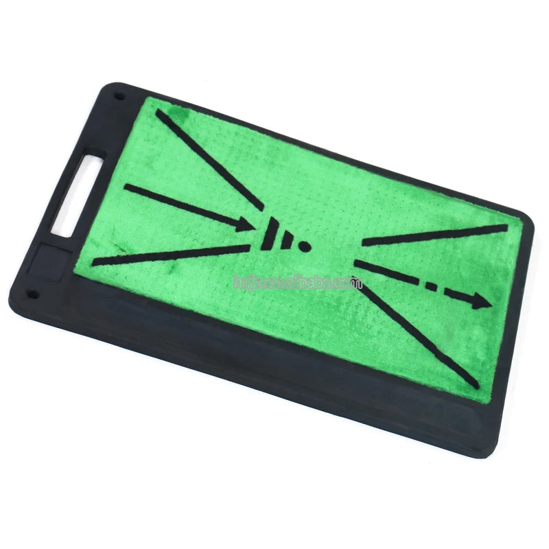 JTN Golf Hitting Mat Golf Training Mat Rubber Swing Mat Advanced Guides and Rubber Backing