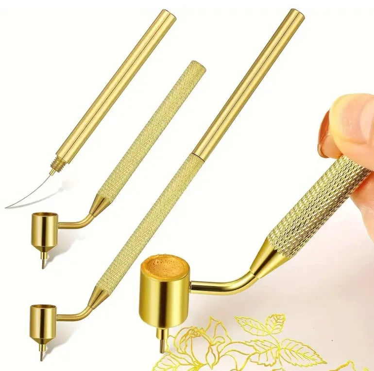 0.5mm/0.7mm Thin Line Fluid Writer Paint Smudger Liquid Writer for Tilting Precision Scale Pen Repair Touch up Paint Smudger Pen