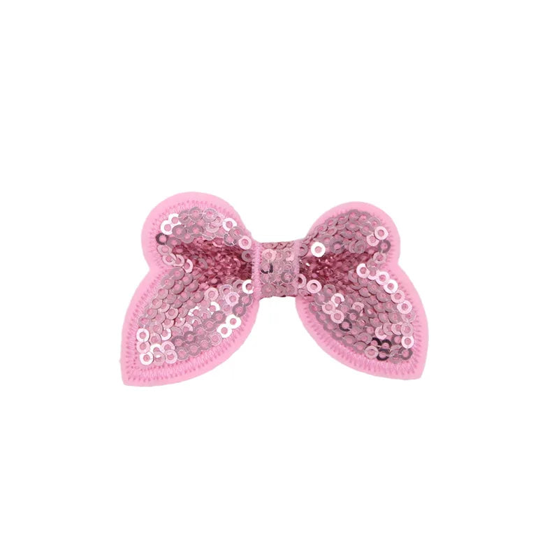 Handmade Bow Kids Hair Accessories Christmas Holiday Bows Bowknots for Diy