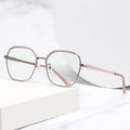 Square Metal Women Glasses Frame Anti Blue Light Eyeglasses Frame Spectacles Optical Frame Eyewear