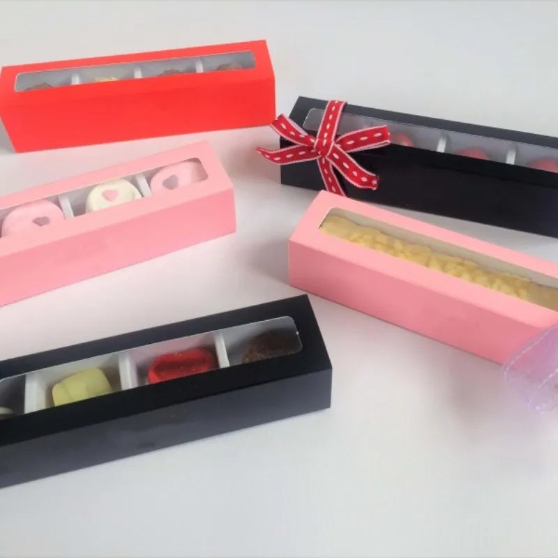 Customized Luxury Small Paper Cardboard Box for Sweet Candy Chocolate Food Coated Paper Packaging Matt Lamination for Gift