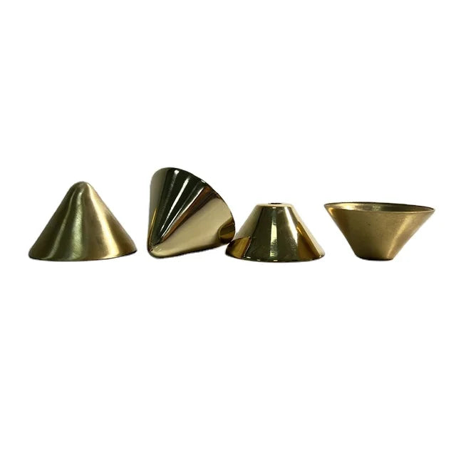 Deep Drawing Services for Metal Spinning High Quality Brass Cone and Copper Spinning Parts Sheet Metal Fabrication Product