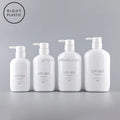 Eco-friendly Lotion Pump Bottle 500ml Shampoo Bottle PET Plastic Shampoo Container Shower Gel Bottle With Good Lotion Pump