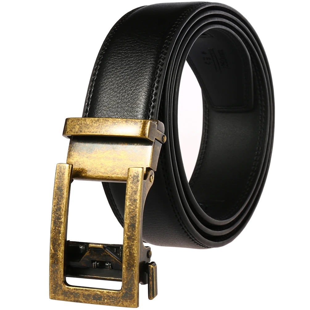 LY33-21601-1 LY33-21601-1 3.0CM Automatic Buckle Fashionable Men's Belt