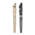 Jinhao Leopard Design Gift Giving Big Heavy Writing Gold Color Pen Business Signature Collection Fancy Fountain Pen