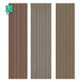 Tiange Theater Wall Sound Absorbing Slattedpannelli Fonoassorbenti Polyester PET and Slotted Slat Wooden Acoustic Panel