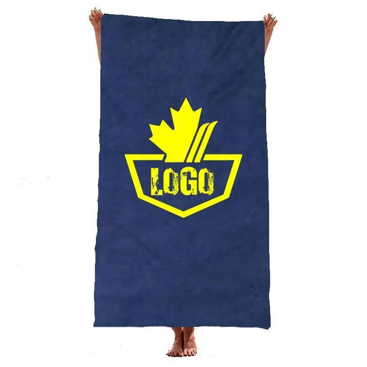 Wholesale Custom Premium Hawaiian 100% Cotton Terry Oversized High Quality Beach Towel With Red Stripes
