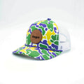 Wholesale 6 Panel Camo Snapback Hat with Custom Logo Richardson 112 Formal Sports Fashion Cycling Outdoor Mesh Fishing