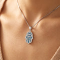 Wholesale Charm Pendants Rhodium Plated Cubic Zirconia Devil Eye Retro 925 Sterling Silver Unisex Fine Jewelry