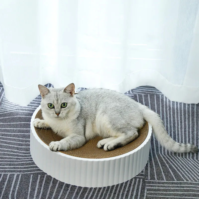 Bowl-shaped Cat Litter Scratch Resistant and Wear Resistant Corrugated Cat Scratcher Cat Toy