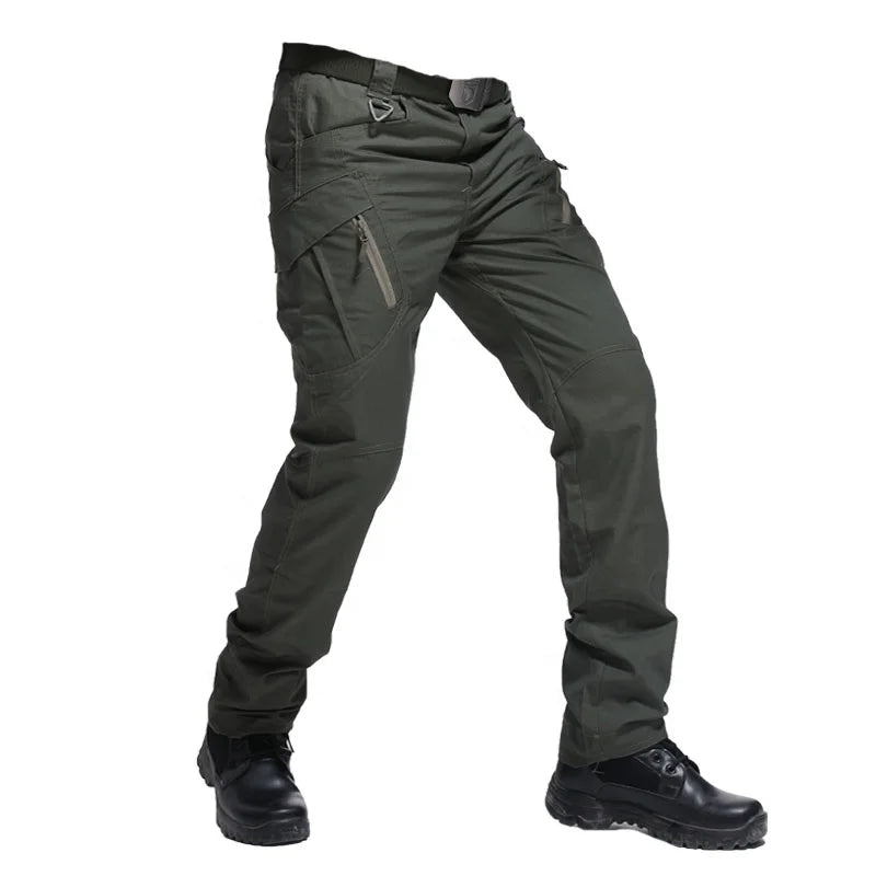 Cheap Men's Combat Multi-pocket Casual Cotton Tactical  Overalls in Various Colors