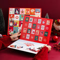Custom Empty Christmas Advent Calendar Chocolate Box Surprise Blind Mystery Box for Cookie