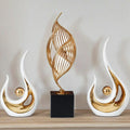 Minimalist Ceramic Ornament Creative Crafts Home Decoration for Office Living Room Entryway Desktop