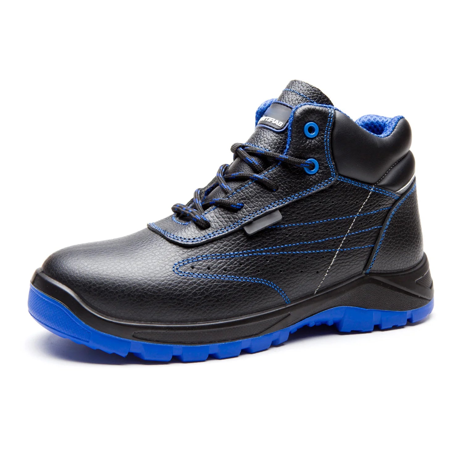 Custom Style & Logo GENUINE Leather Safety Boots Anti-Slip Feature Low MOQ for Summer Winter Autumn Seasons