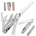 8-in-1 Industrial Grade Multifunctional Pocket Folding Knife Stainless Steel Blade Saw Blade Custom Logo OEM 3-Year Warranty