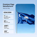 South Carolina Sporty Letterpress Printed Flag Rectangle Shape Adjustable Waterproof Oxford Cloth Anti-Wrinkle Quick-Dry