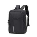 Large Capacity Business Travel Backpack With USB Charging Port Water Resistant Polyester Laptop Backpack