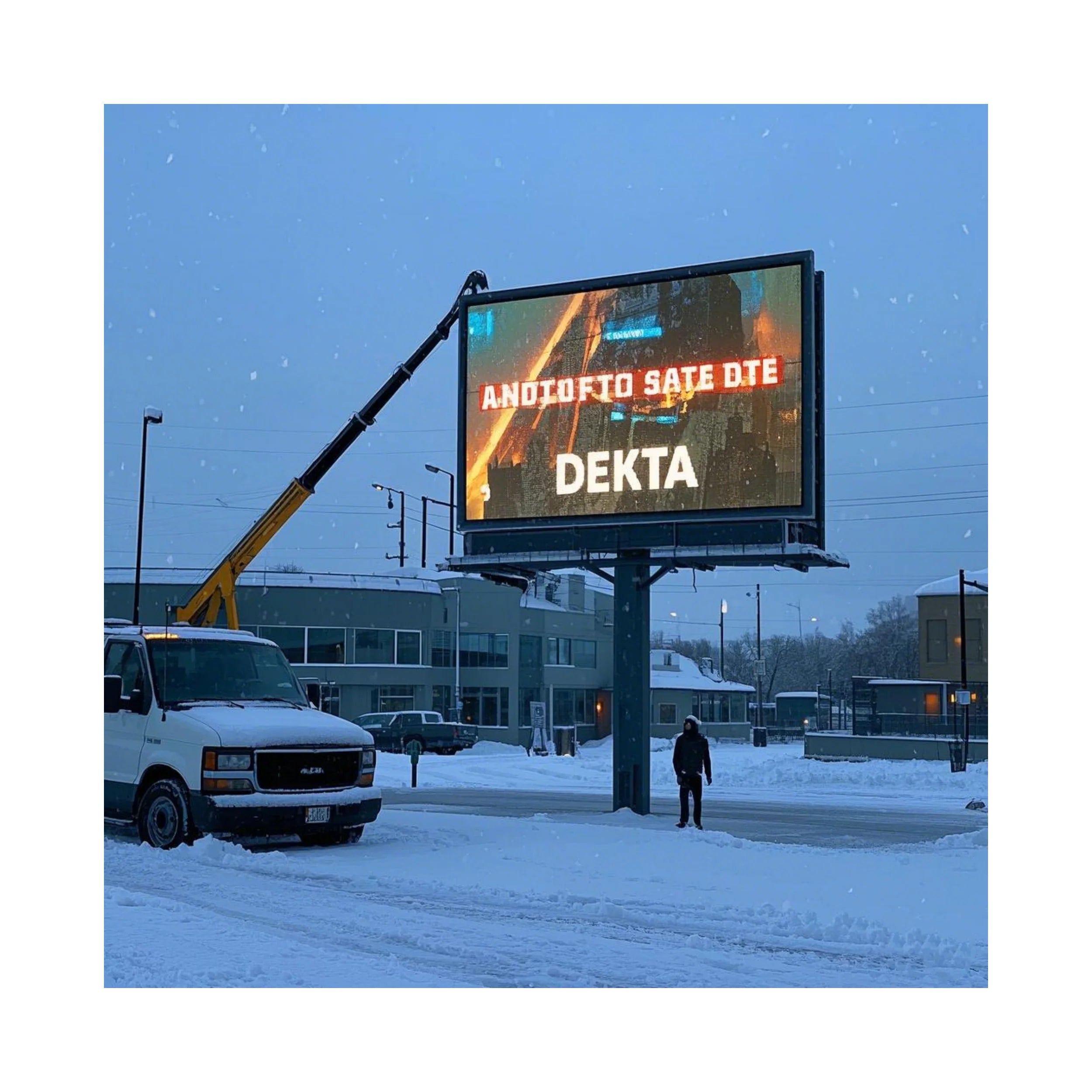 RAYBO Outdoor P5 P6 P8 P10 Fixed  Digital Billboards Waterproof HD Led Display Screen Full Color Advertising LED Display Screen
