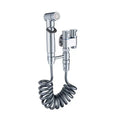 Hot Selling Modern Chrome Brass Mini Toilet Faucet Kit ABS Handheld Bidet Attachment for Bathroom Shower Shattaf Bidet Sprayer
