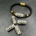 Customize Hand Made 3 5 Eyes 4 Eyes Eyes Dzi  Beads Bracelets