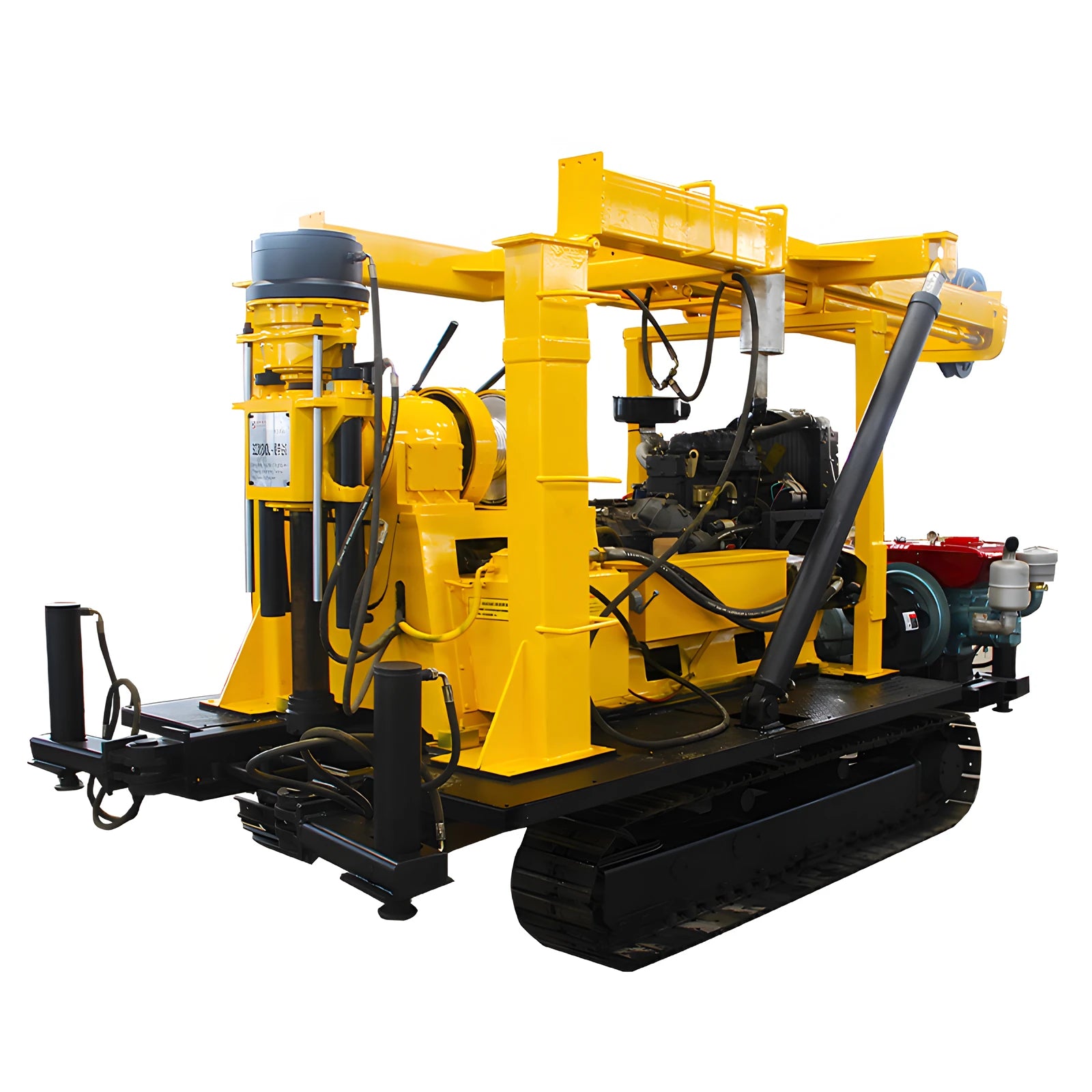 High Performance Easy to Operate Borehole Water Well Drilling Rig for Sites