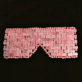 HY Gems Beauty Rose Quartz Stone Eye Mask Hot Sale Anti Aging Wrinkle Face